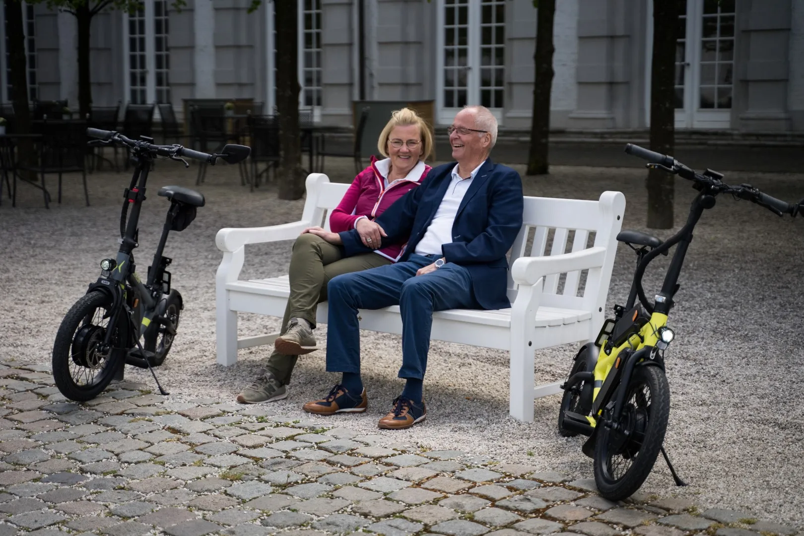 E Scooter aus Deutschland zum Sitzen