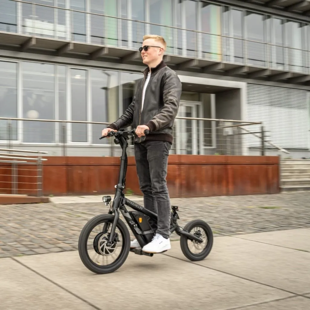 E Scooter mit großen Rädern - STEEREON C20